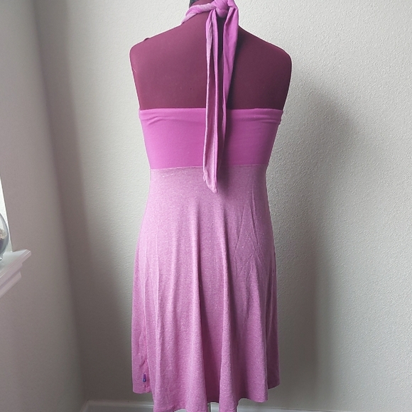Purple Halter Sundress - Picture 4 of 6